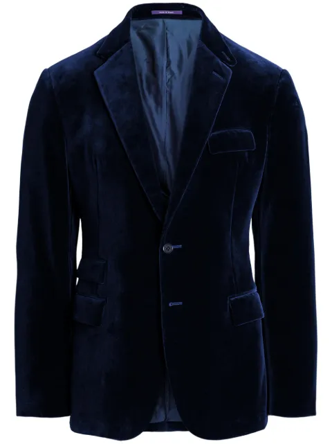Ralph Lauren Purple Label velvet blazer