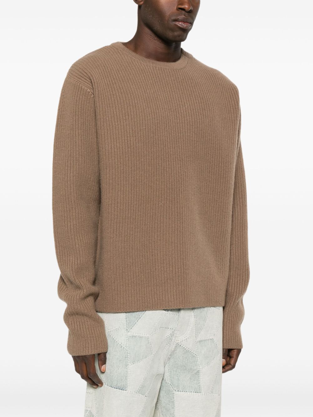 Shop Extreme Cashmere Nº356 You Sweater In Brown