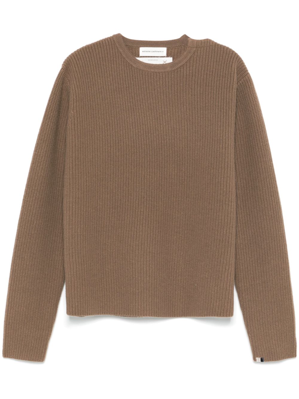 Shop Extreme Cashmere Nº356 You Sweater In Brown