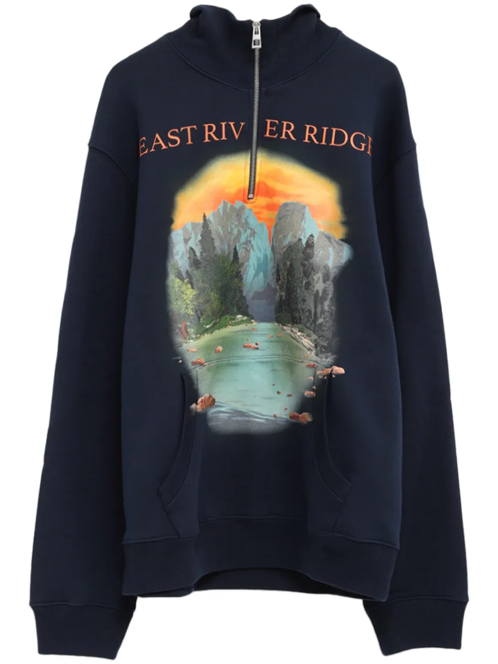 LOEWE Sweater met print Blauw