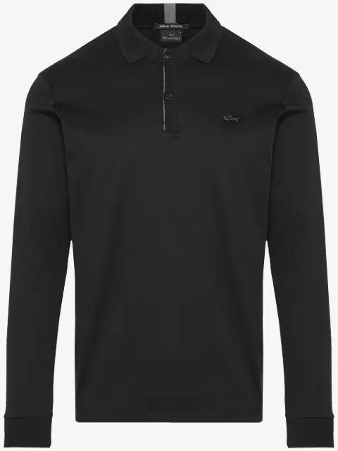 Paul & Shark appliqué-logo polo shirt
