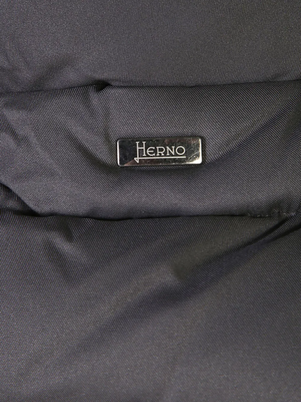 Herno Jas met logoplakkaat Grijs