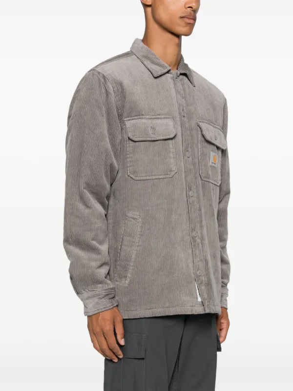 Carhartt WIP Whitsome Shirt Jacket Grey FARFETCH TR