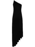 PNK ribbed one-shoulder dress - Black