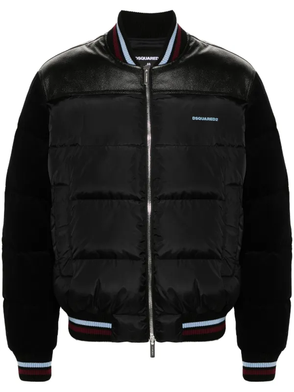 [美品] DSQUARED2 Mixed Puff Bomber 42 24481426_54615079_600.jpg