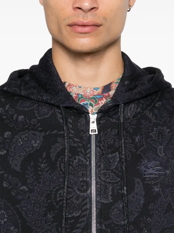 【ETRO】ペイズリー パーカー ETRO ペイズリー パーカー | ブルー | FARFETCH JP