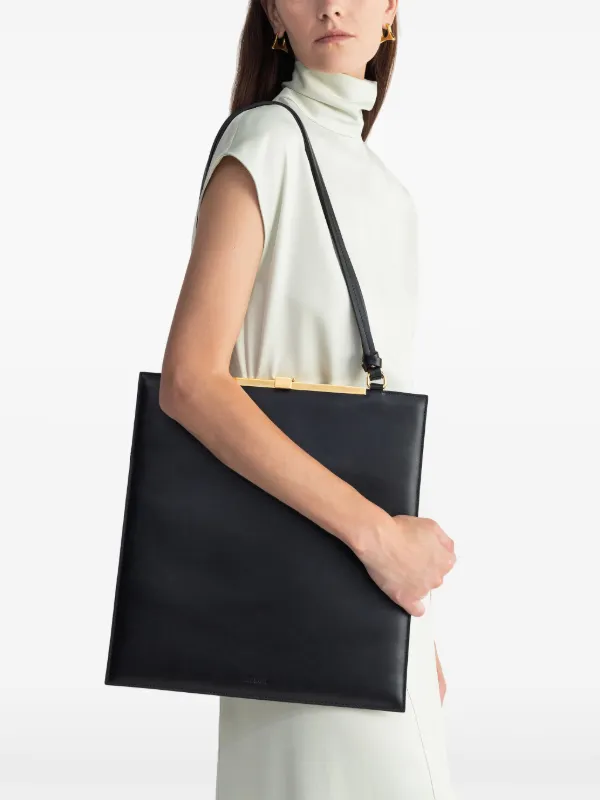 AERON Sac Porté Épaule Juliette Noir FARFETCH FR