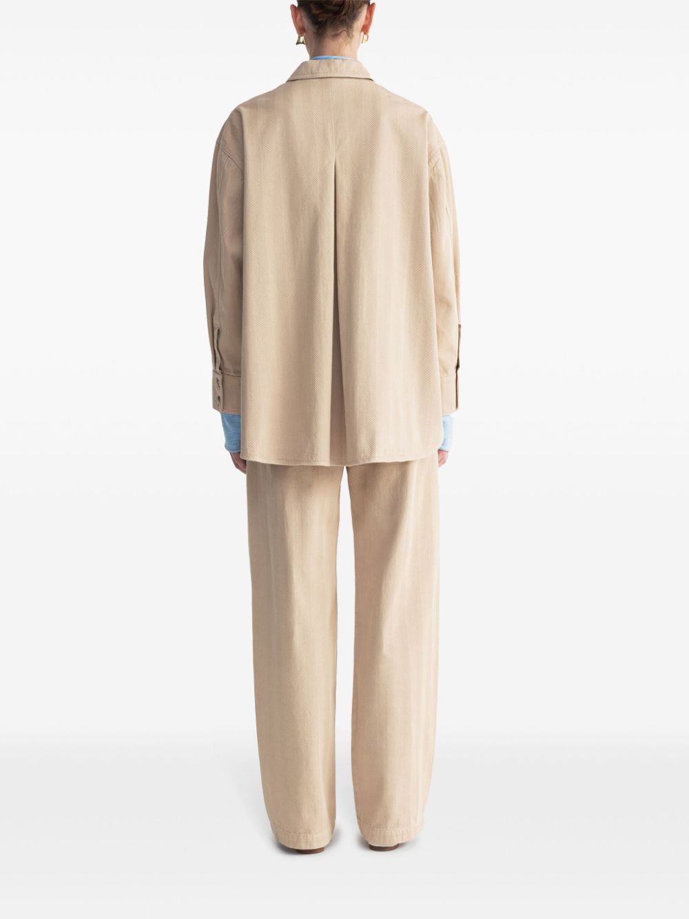 Shop Aeron Norma Shirt In Neutrals