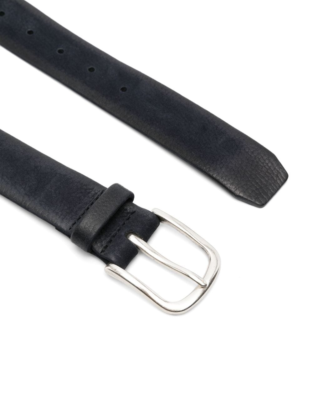 Orciani nubuck leather belt - Blauw