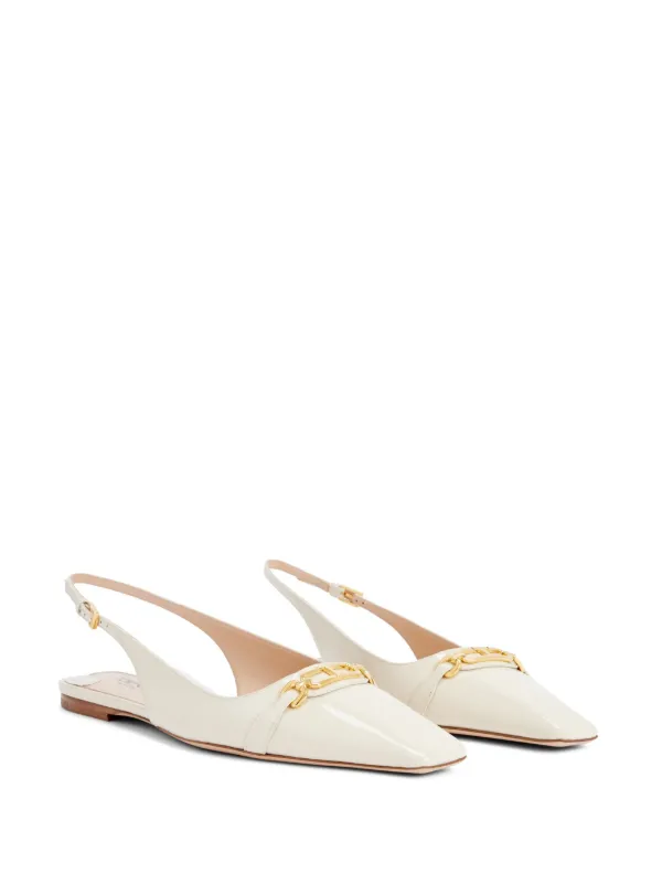 【TOM FORD】Whitney パテントレザー スリングバック シューズ Whitney パテントレザースリングバックパンプス 5mm - Tom Ford