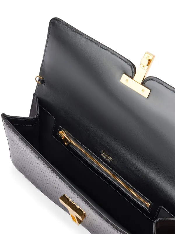 TOM FORD Sequin Wallis Clutch Bag | Black | FARFETCH GE