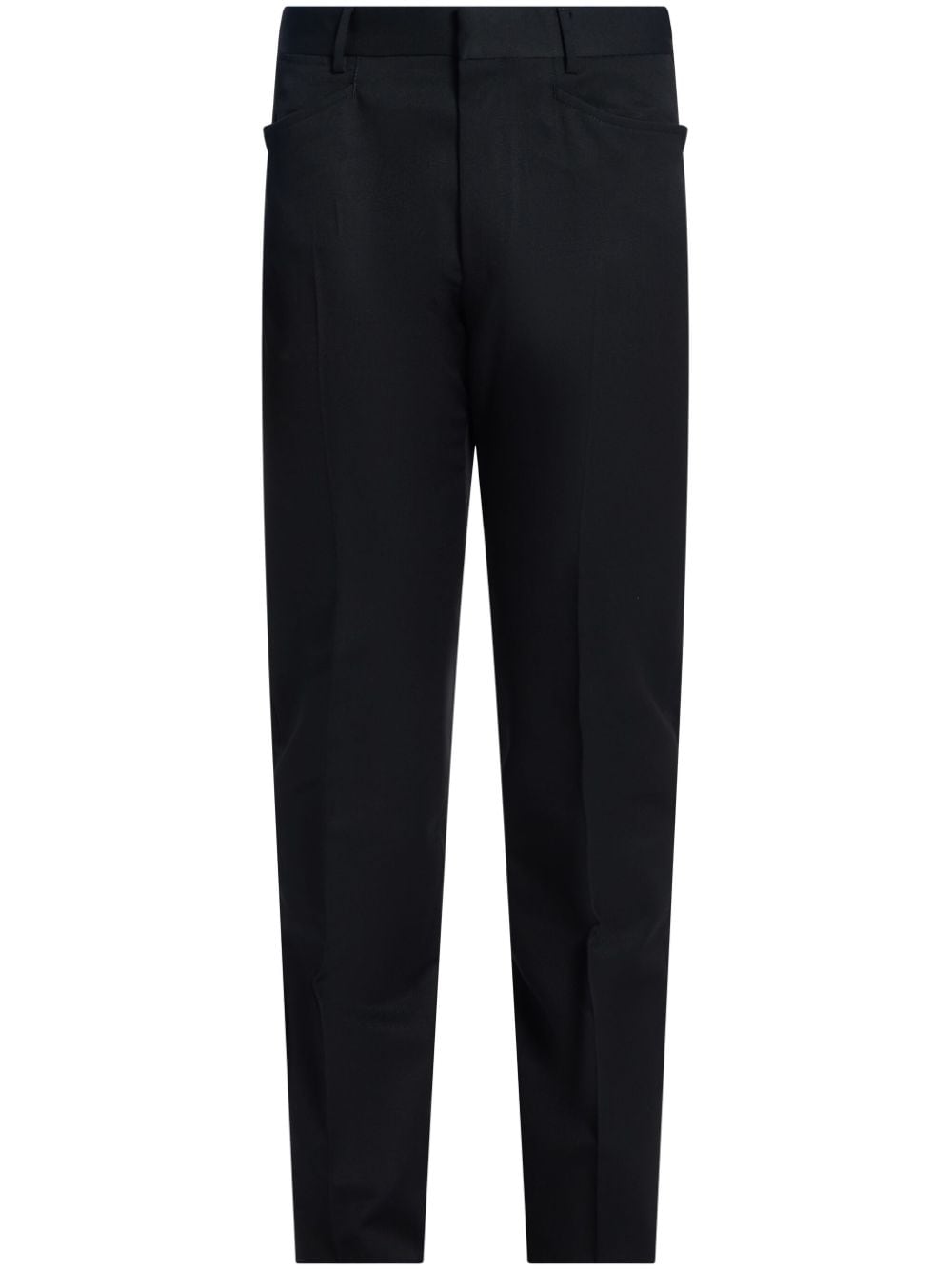 Shop Tom Ford Straight-leg Tailored Trousers In Schwarz