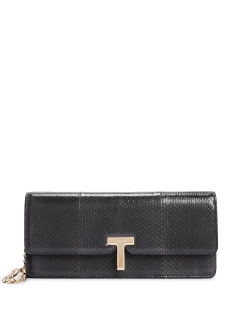 TOM FORD leather clutch bag