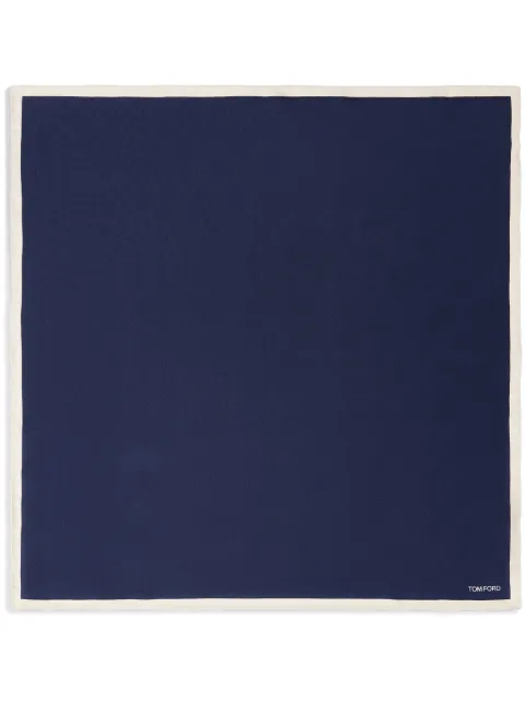 TOM FORD contrasting border scarf 