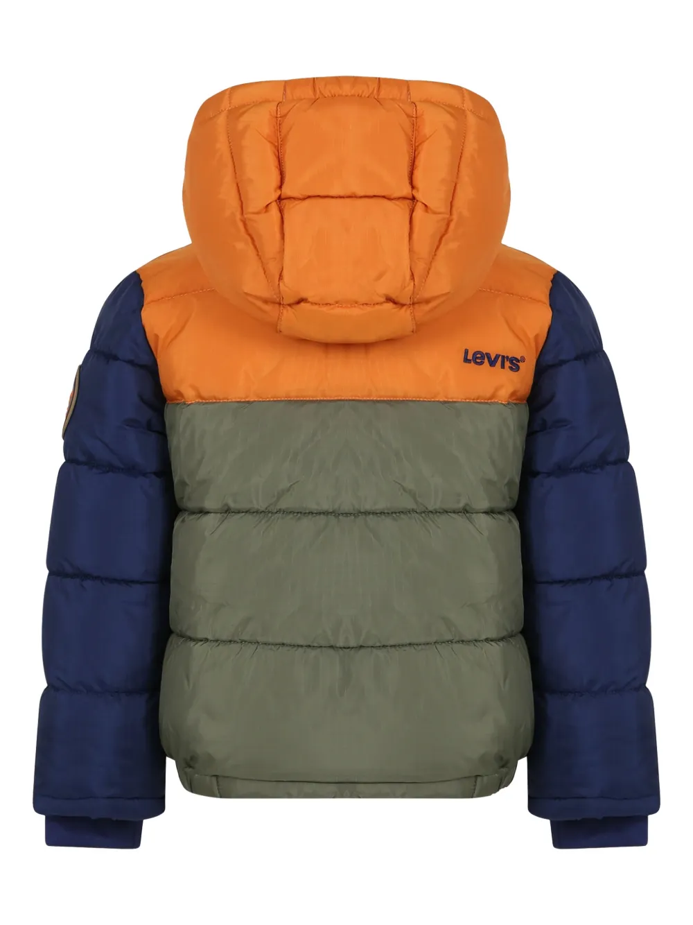 Levi s Kids Piumino Con Ricamo Verde FARFETCH IT