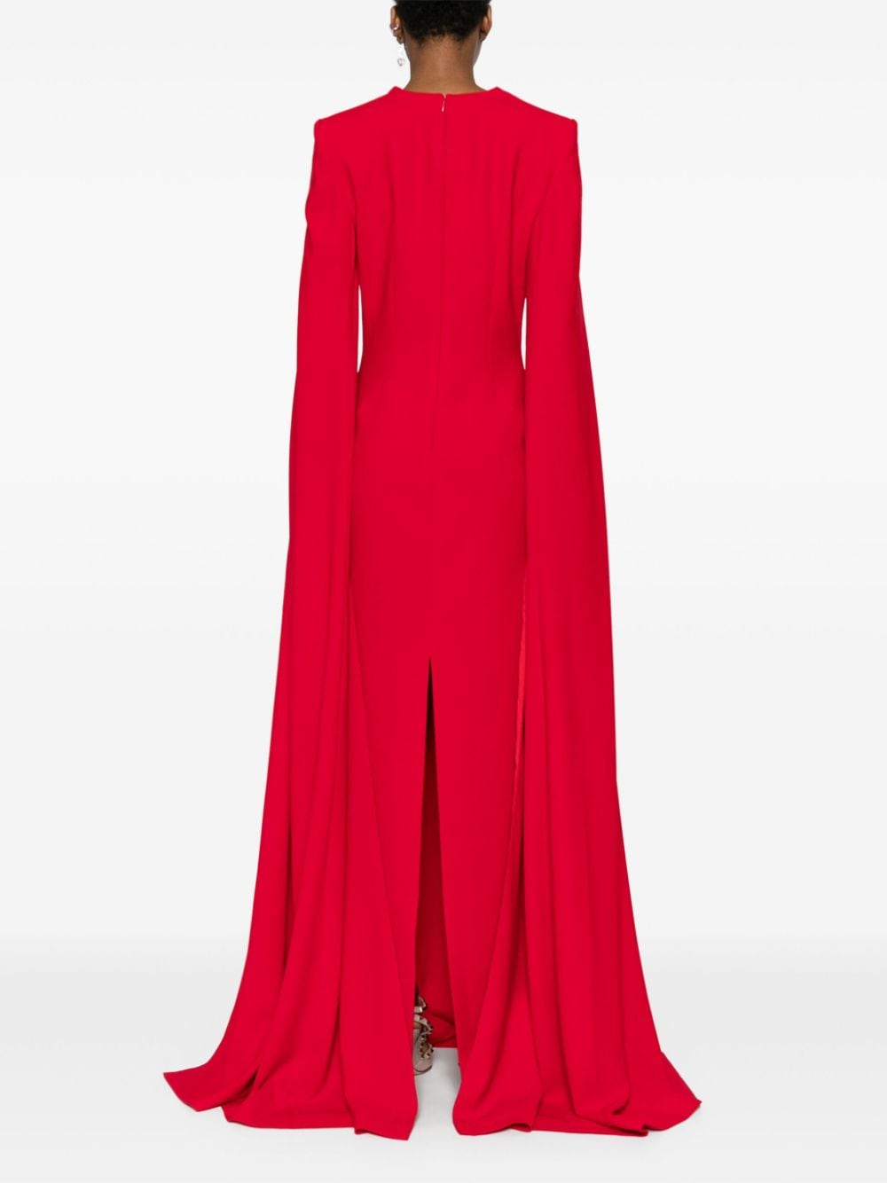 Shop Monot Cate Gown In Red