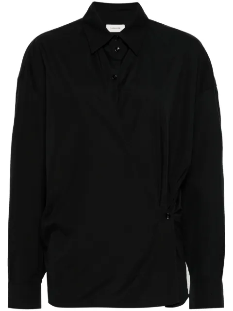 LEMAIRE straight-collar twisted shirt 