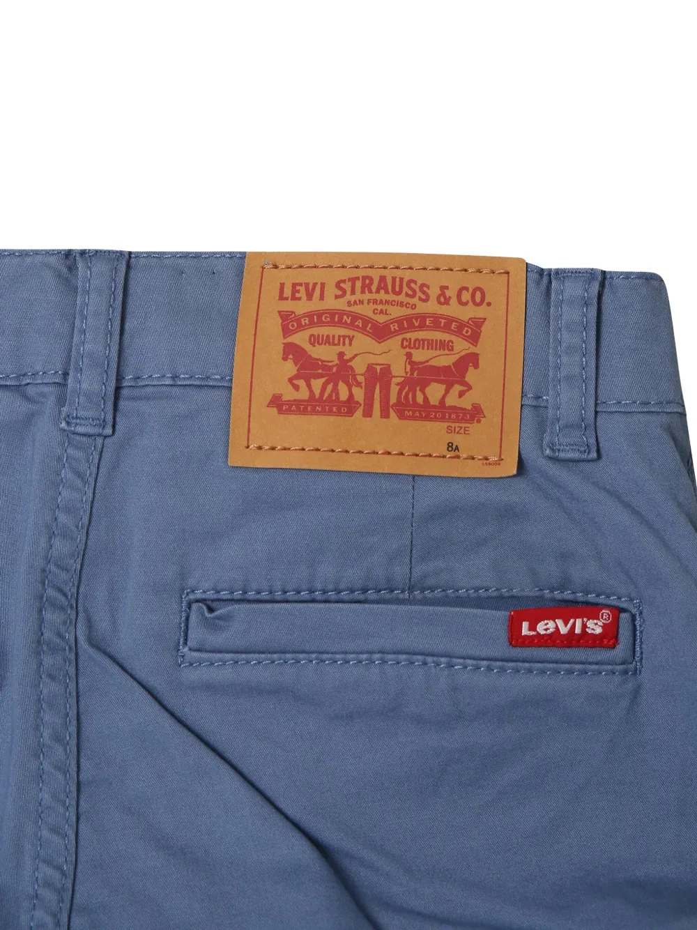 LEVI'S STRAIGHT-LEG CHINO TROUSERS
