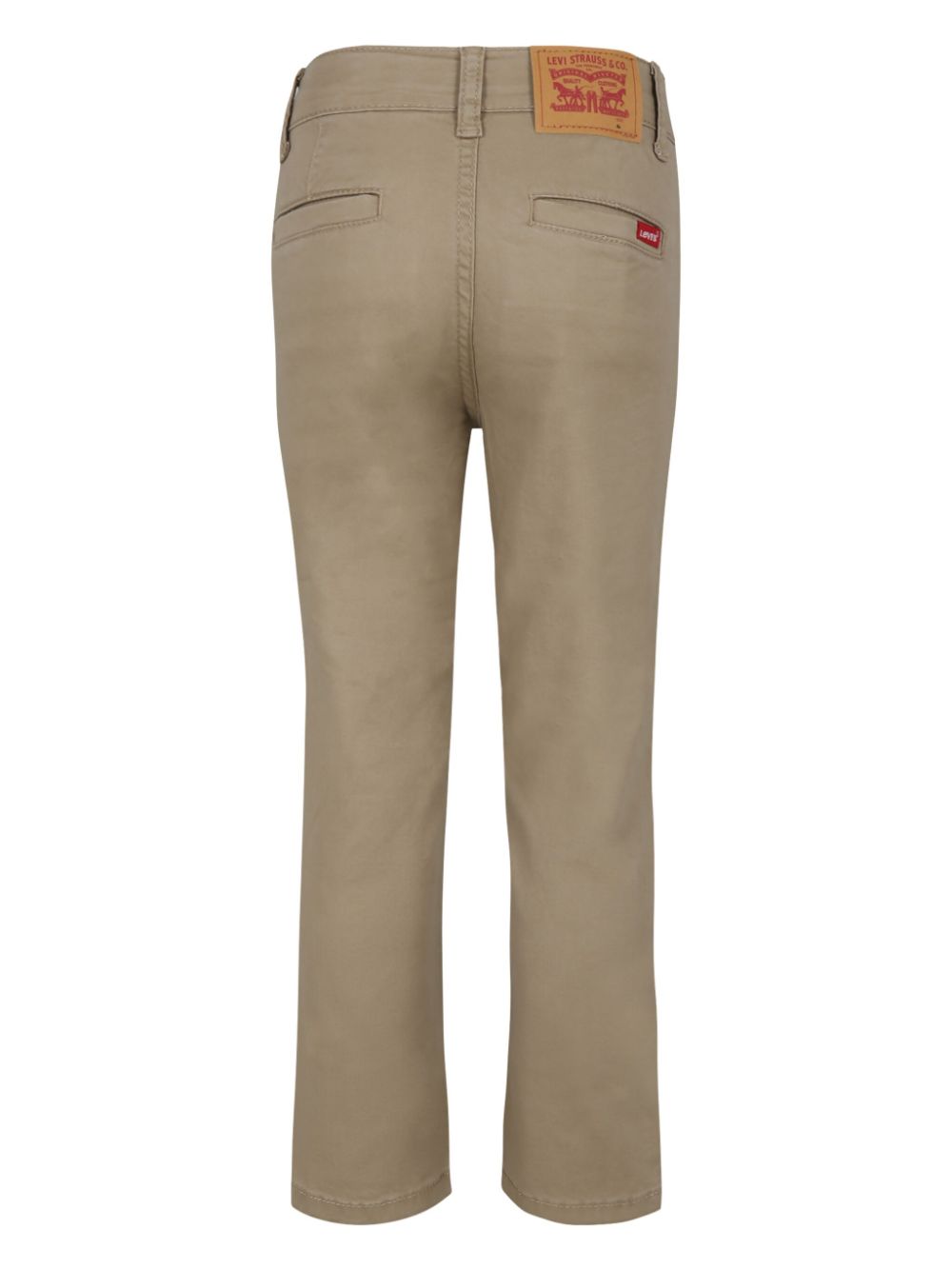 Levi's Kids straight-leg chino trousers - Brown