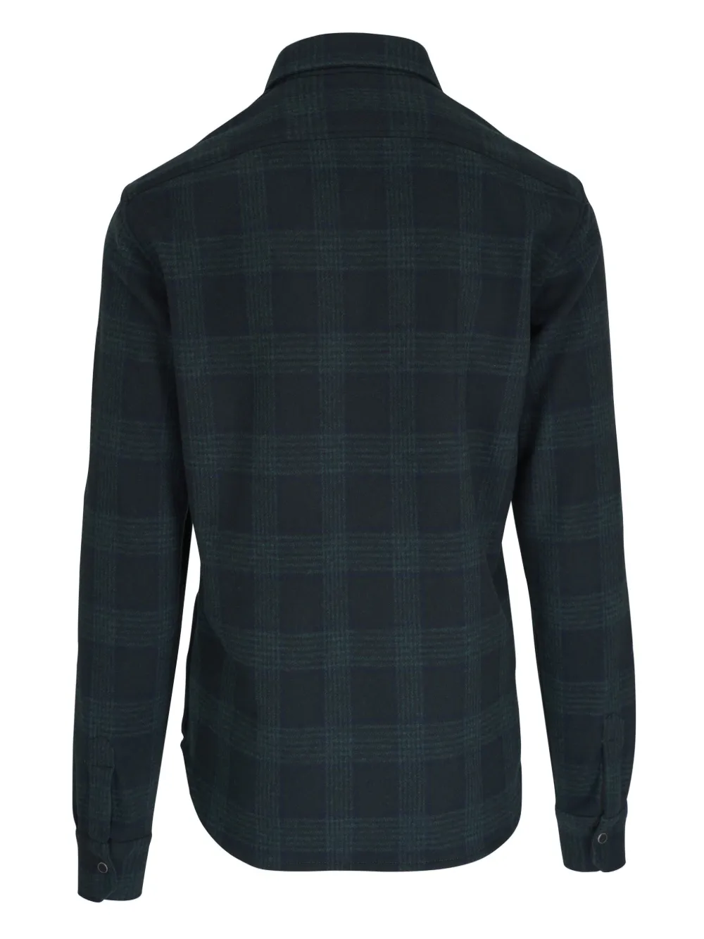 Kiton plaid shirt - Groen