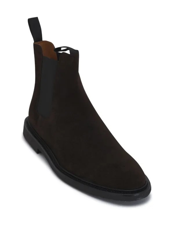 Common Projects スエード アンクルブーツ | ブラウン | FARFETCH JP