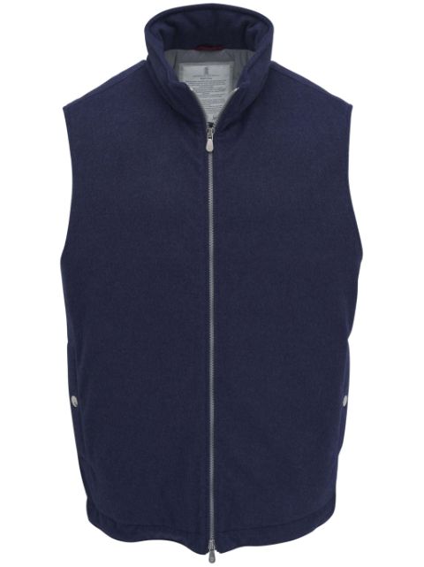 Brunello Cucinelli wool gilet Men