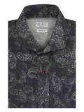 Brunello Cucinelli paisley-print button-up shirt - Grey