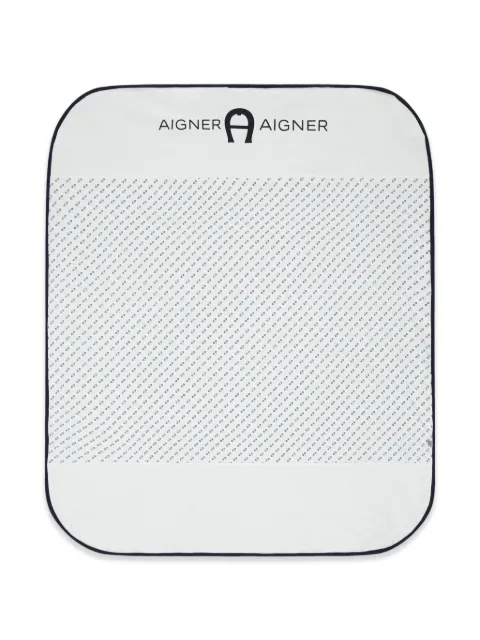 Aigner Kids بطانية بطبعة شعار الماركة