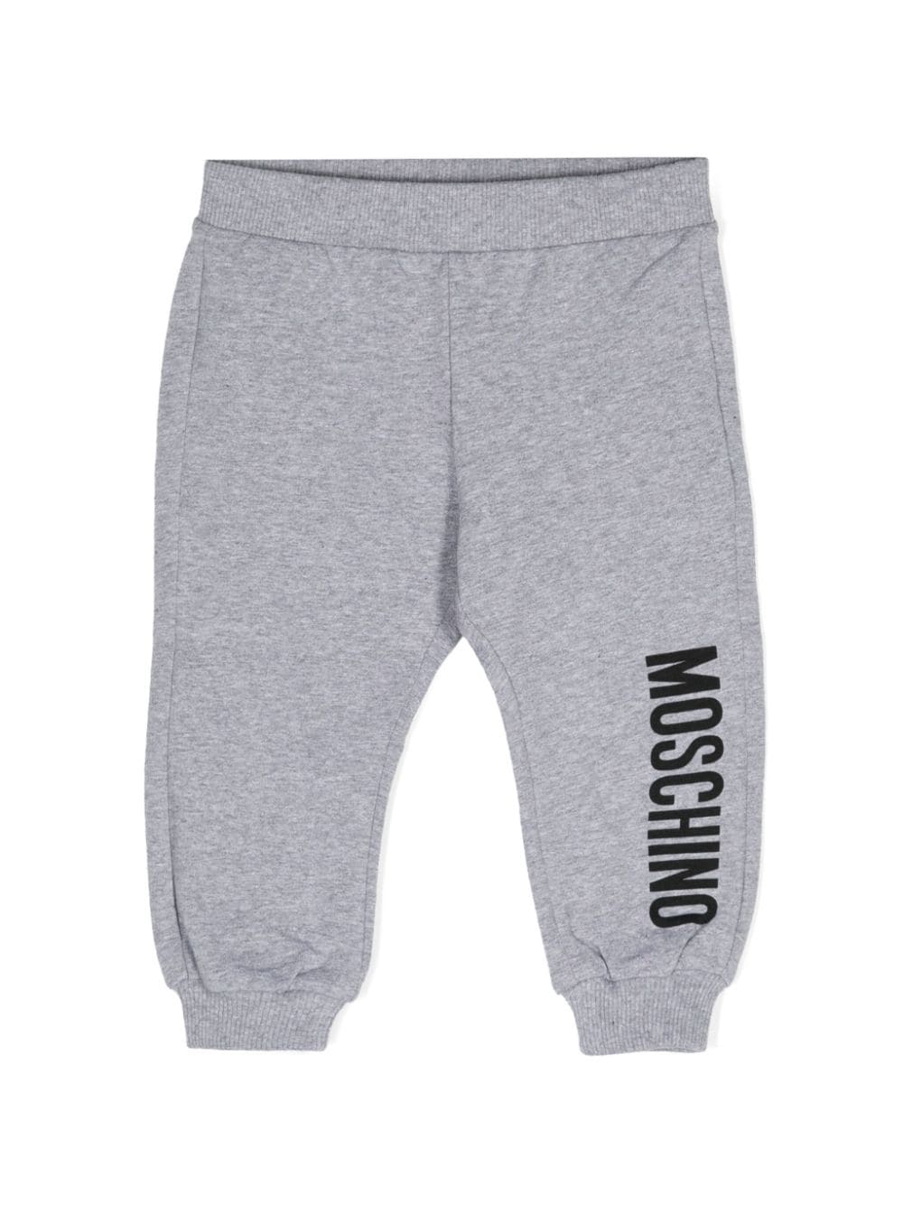 Moschino Kids logo-print track pants - Grigio