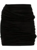 PNK ruched mini skirt - Black