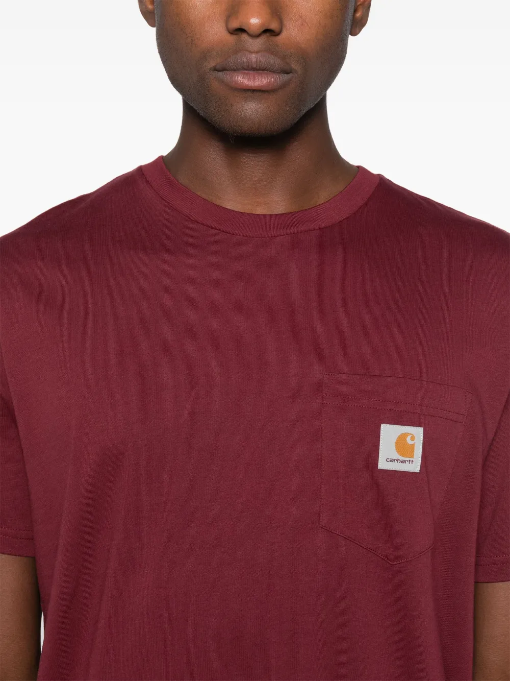 Carhartt WIP Pocket Tshirt Red FARFETCH UK
