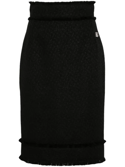 Dolce & Gabbana falda corta Raschel