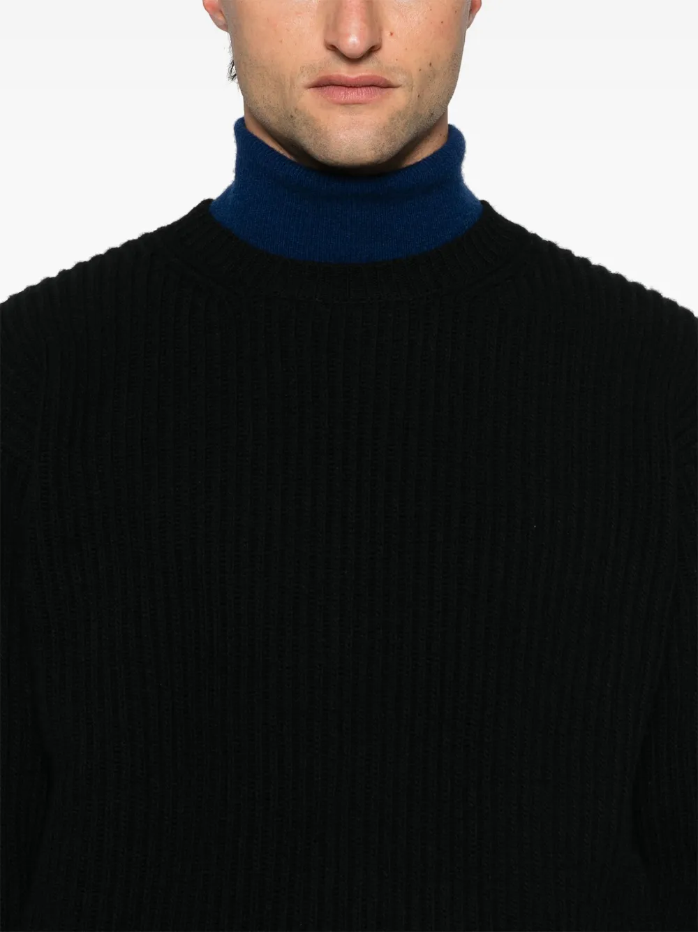 Jil Sander Wollen sweater Zwart