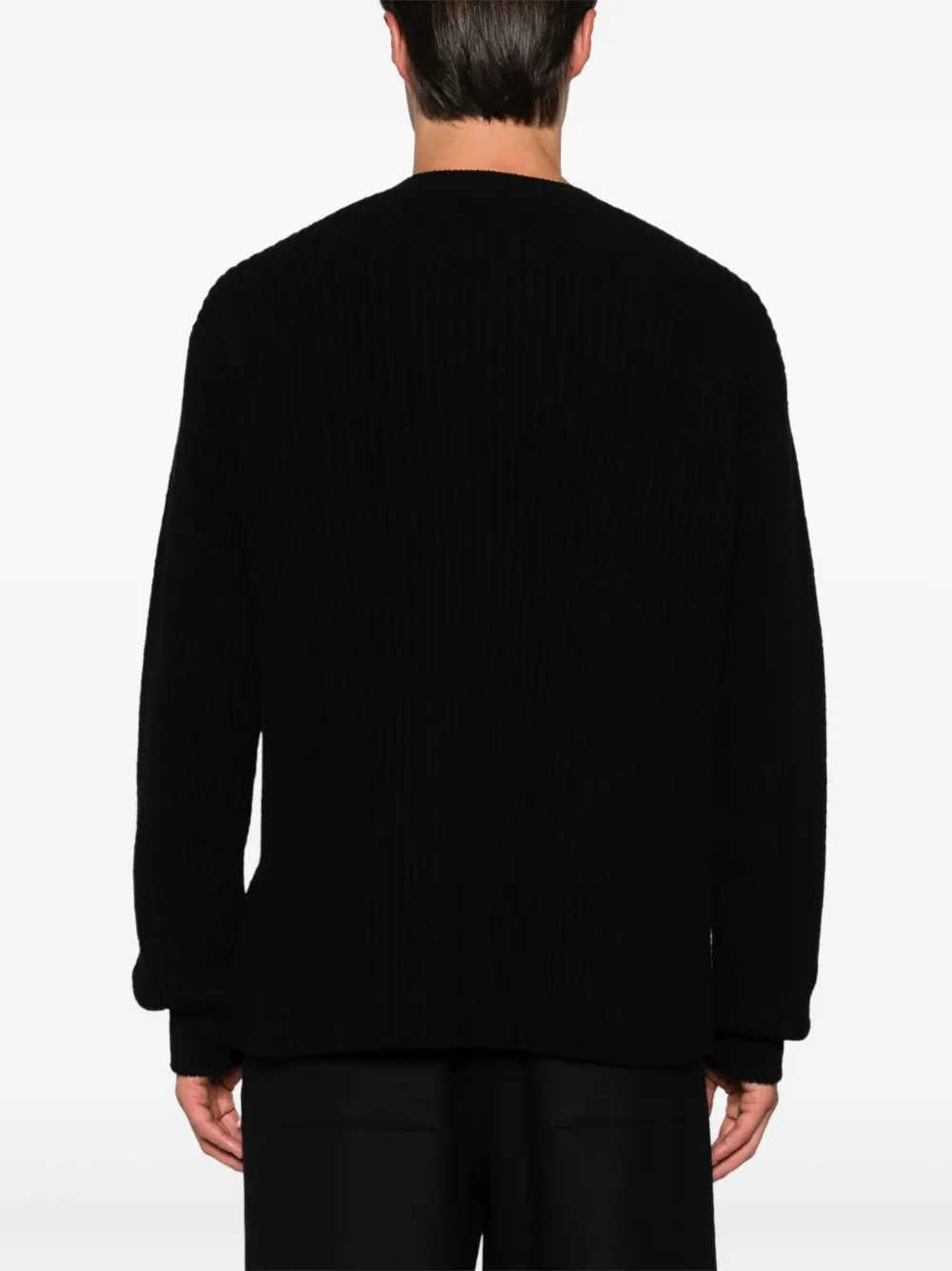 Jil Sander Wollen sweater Zwart