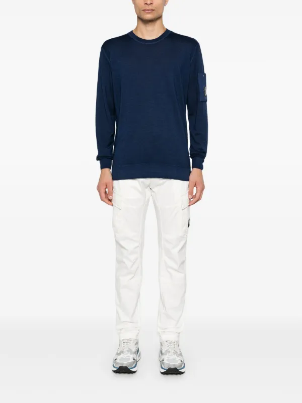 C.P. Company レンズディテール セーター | ブルー | FARFETCH JP