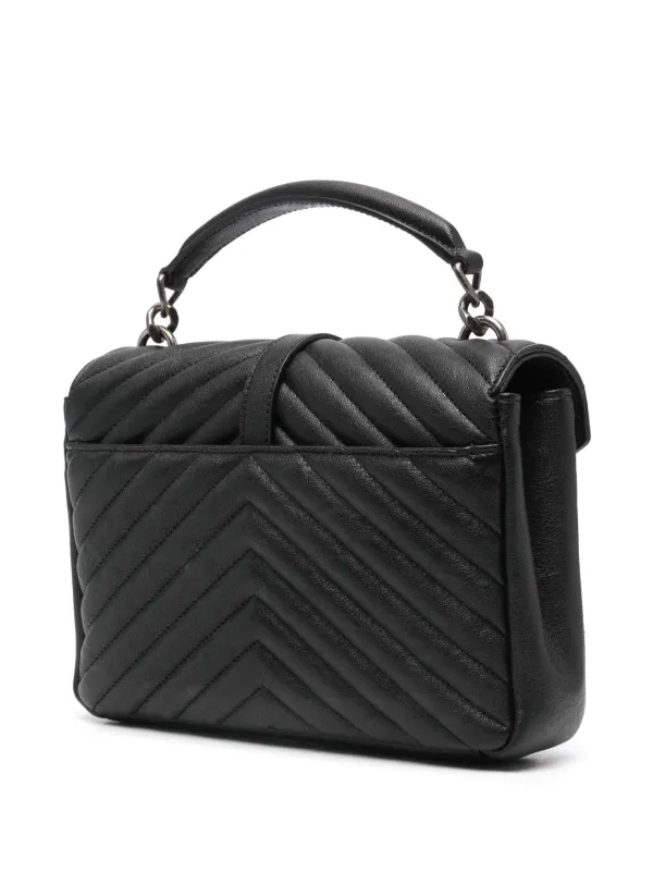 SAINT LAURENT カレッジ ショルダーバッグ ブラック Saint Laurent College ショルダーバッグ M | ブラック