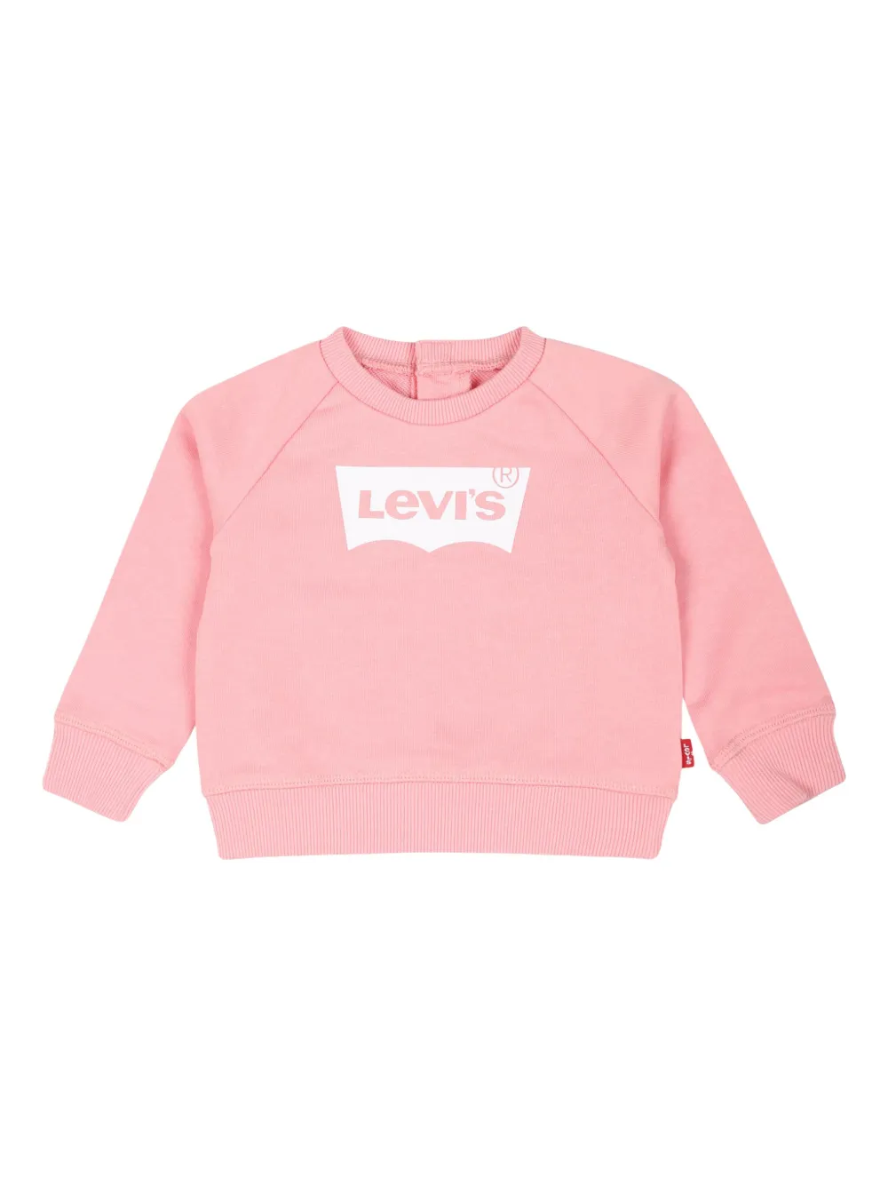 Levi's Kids Sweater met logoprint Roze