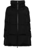 Herno logo keeper loop coat - Black