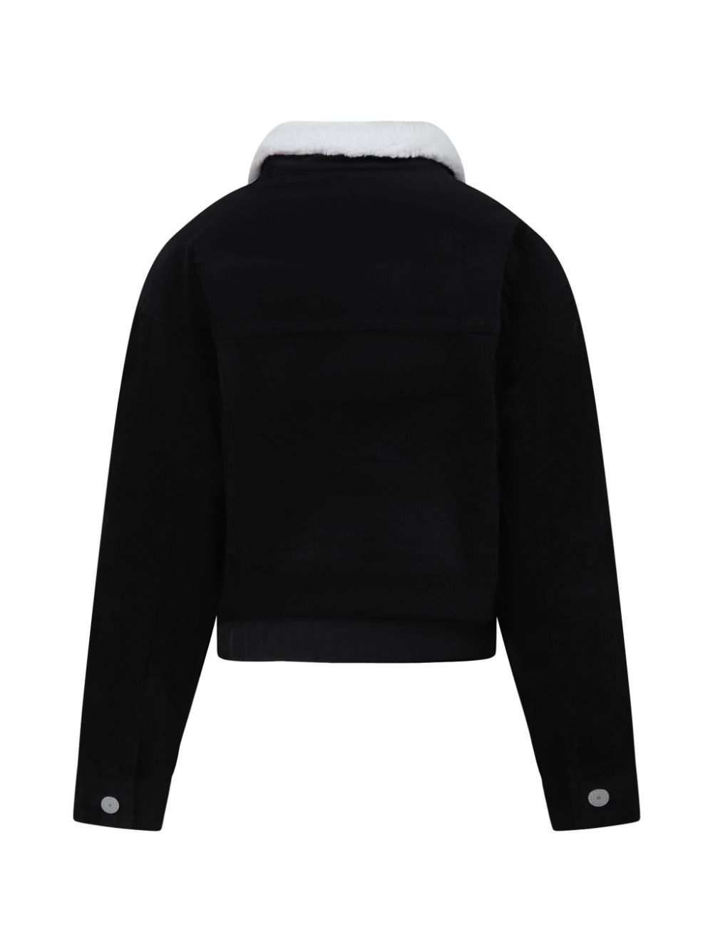 Levi's Kids contrasting-collar jacket - Zwart