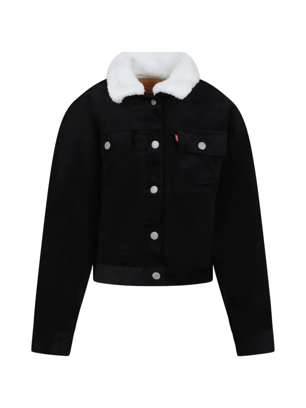 LEVI'S CONTRASTING-COLLAR JACKET 