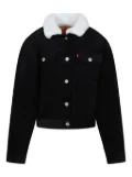 Levi's Kids contrasting-collar jacket - Black