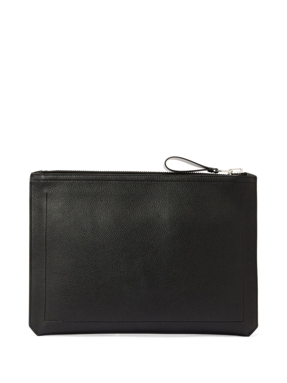 Shop Tom Ford Grained-texture Clutch Bag In Schwarz