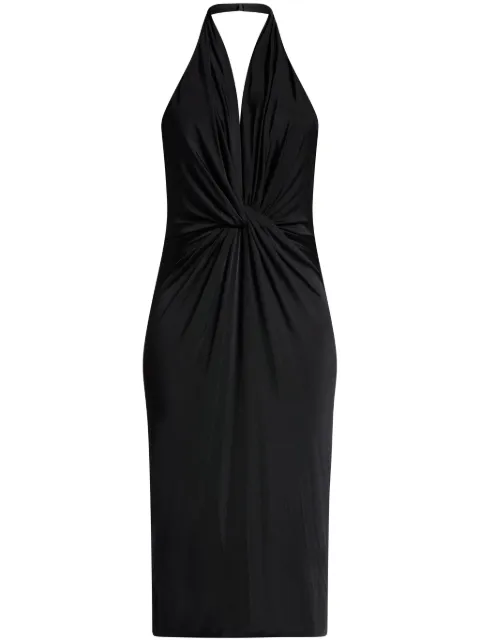 TOM FORD vestido con cuello halter