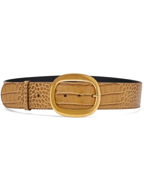 TOM FORD crocodile-embossed belt