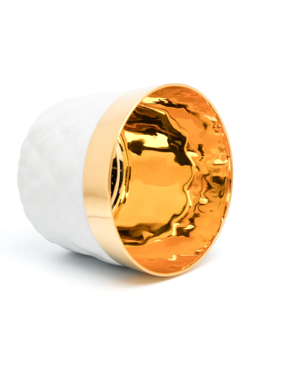 Sieger By Furstenberg Sip Of Gold Champagne Tumbler (7.5cm X 8.5cm) In White
