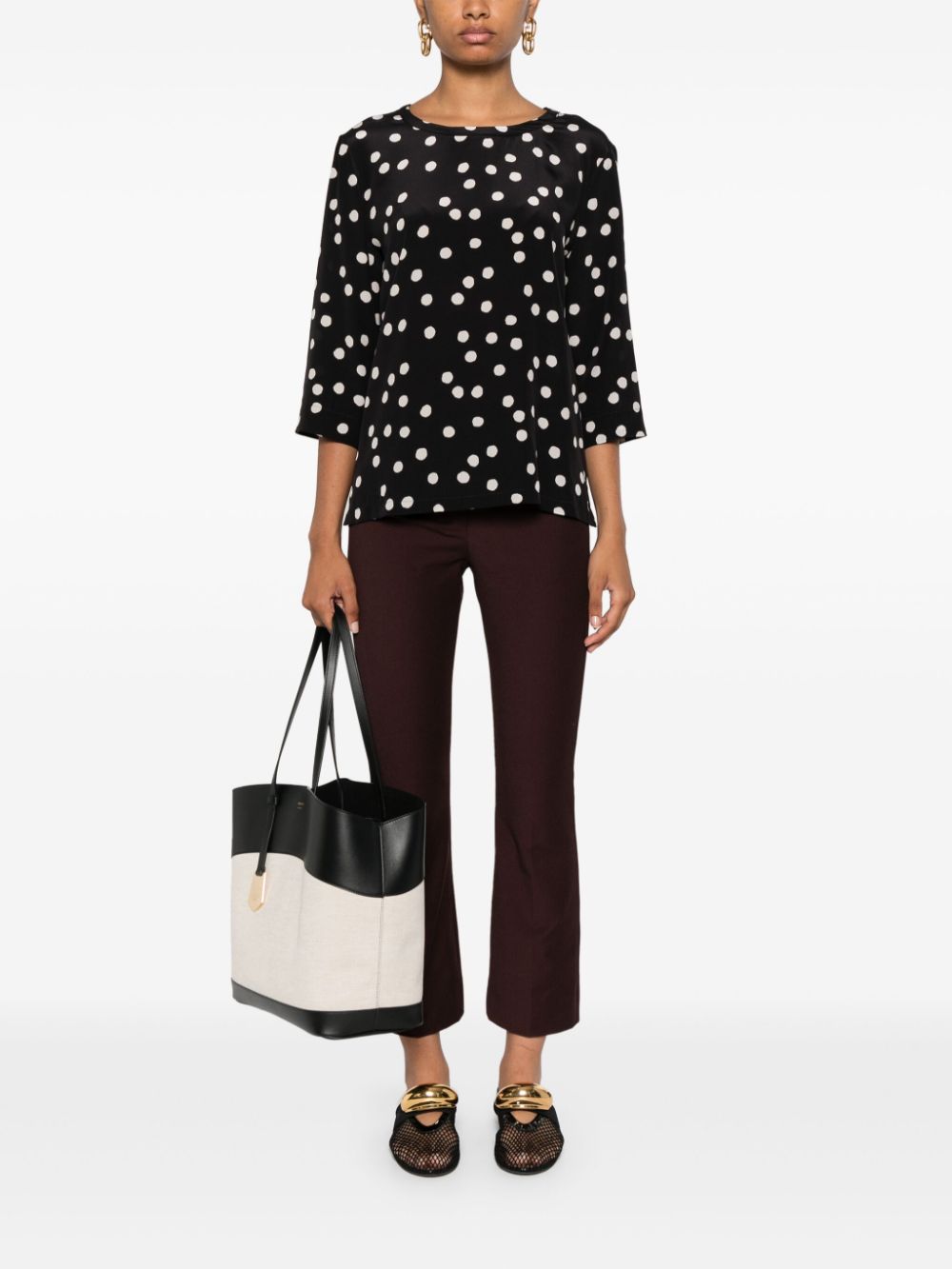 'S Max Mara Arturo blouse - Zwart