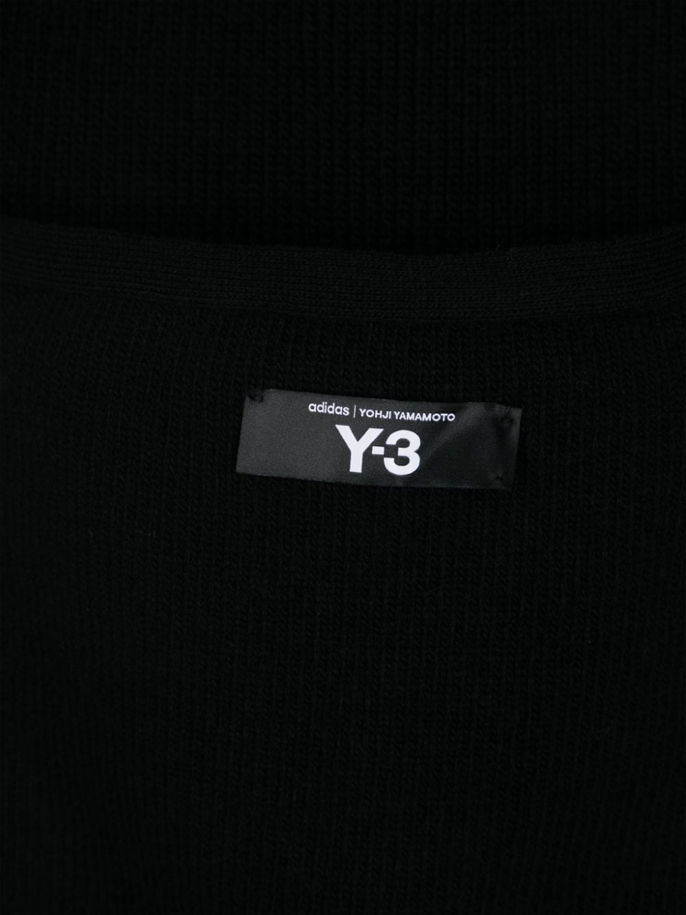 Shop Y-3 Logo-print Sleeve Scarf In Schwarz