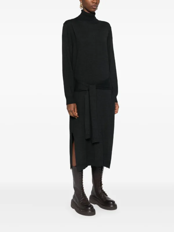LEMAIRE トロンプルイユ ドレス | グレー | FARFETCH JP LEMAIRE トロンプルイユ ドレス | グレー | FARFETCH JP