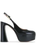 Gianvito Rossi 120mm Bessie leather sandals - Black