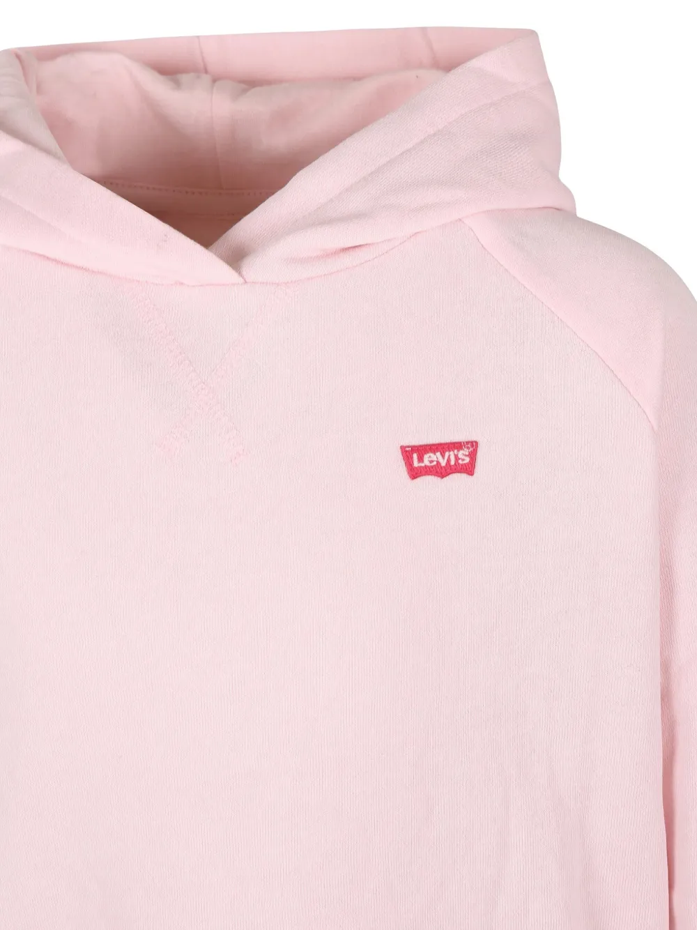 LEVI'S LOGO-EMBROIDERED HOODIE 